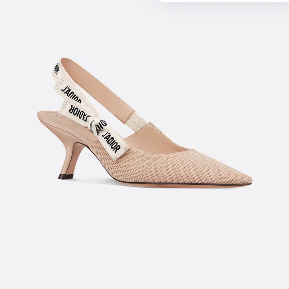 Dior Nude J'Adior Slingback Heels